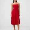 French Connection Linen Blend Strappy Dress 2 French Connection Linen Blend Strappy Dress -French Connection Shop 71VGW60 361copy