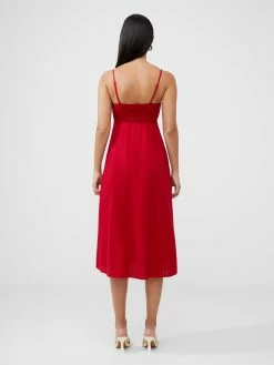French Connection Linen Blend Strappy Dress 9 French Connection Linen Blend Strappy Dress -French Connection Shop 71VGW60 446copy