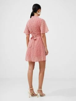 French Connection Floral Georgette Mini Dress 10 French Connection Floral Georgette Mini Dress -French Connection Shop 71VGY60 1043copy