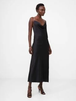 French Connection Diamante Strap Slip Dress