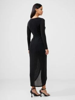 French Connection Jersey Shimmer Maxi Dress -French Connection Shop 71VHA01 221copy
