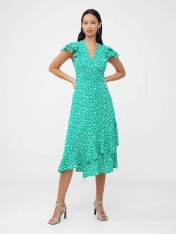 French Connection Frill Tea Dress -French Connection Shop 71VHL30 532copy