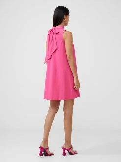 French Connection Ribbed Jersey Bow Back Mini Dress 9 French Connection Ribbed Jersey Bow Back Mini Dress -French Connection Shop 71VHQ50 1724copy
