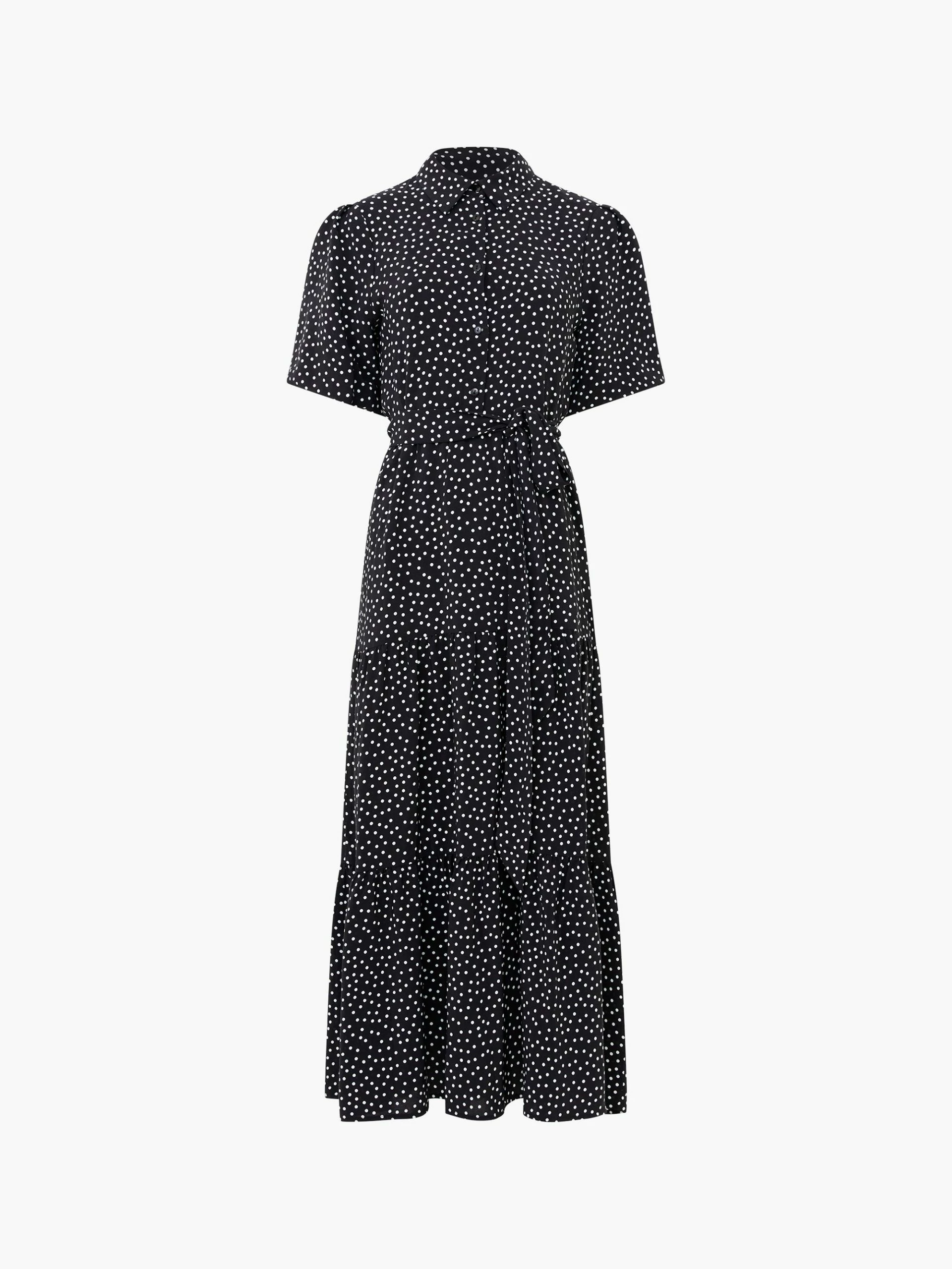 French Connection Dotty Puff Sleeve Shirt Dress 7 French Connection Dotty Puff Sleeve Shirt Dress - Image 5