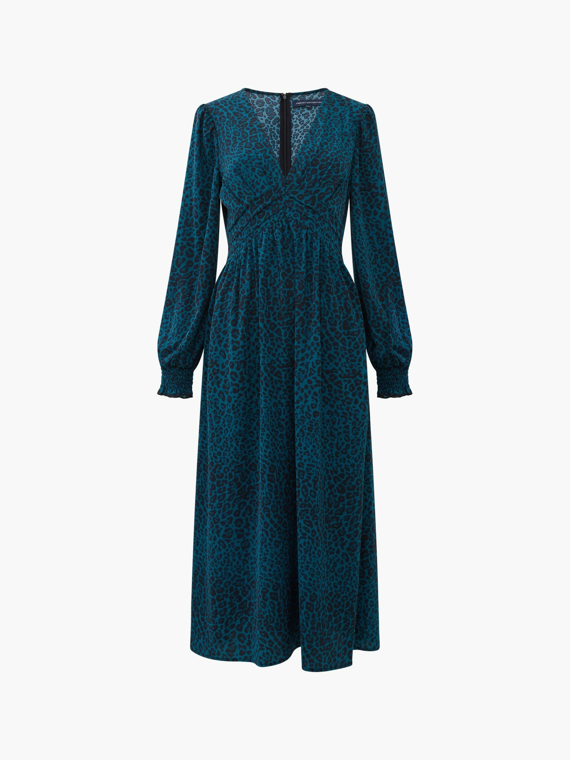 French Connection Animal Empire Waist Midi Dress 7 French Connection Animal Empire Waist Midi Dress - Image 5