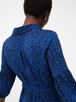 French Connection Animal Belted Midi Shirt Dress 11 French Connection Animal Belted Midi Shirt Dress -French Connection Shop 71VIK40 1016copy