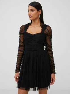 French Connection Edrea Tulle Mini Dress