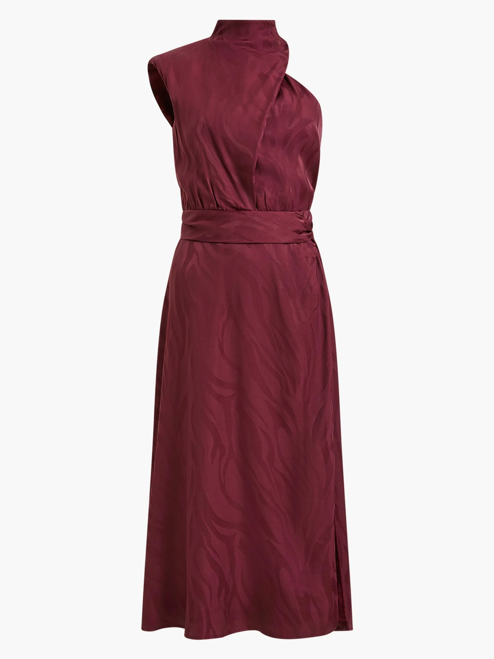 French Connection Aba Eco Satin Midi Dress 7 French Connection Aba Eco Satin Midi Dress - Image 5