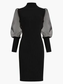 French Connection Krista Organza Long Sleeve Dress -French Connection Shop 71VOX01