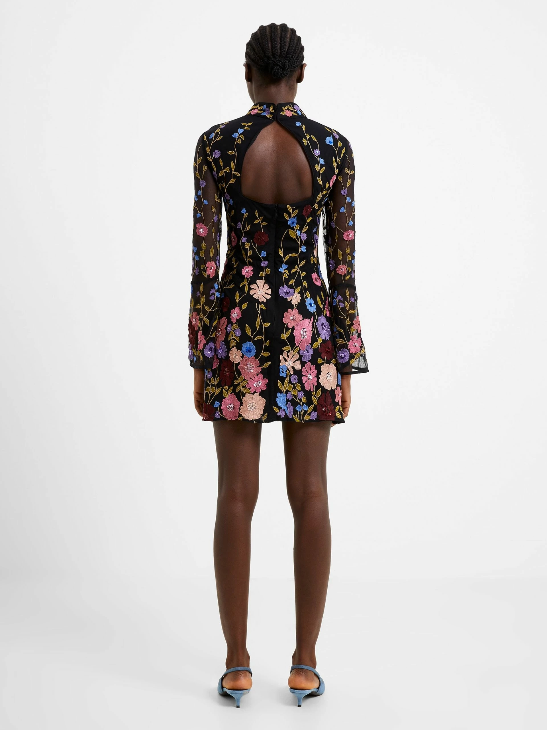 French Connection Astrida Embellished Mini Dress 6 French Connection Astrida Embellished Mini Dress - Image 4