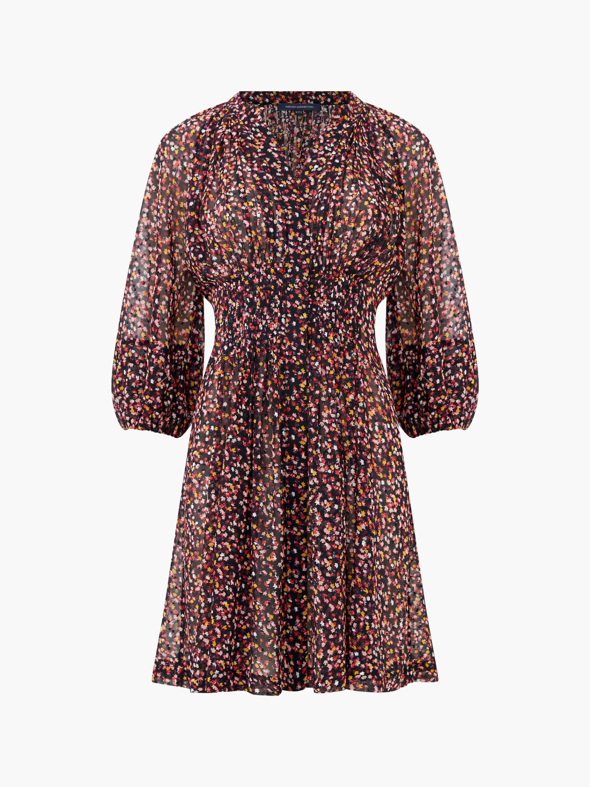 French Connection Maple Printed Georgette Dress 7 French Connection Maple Printed Georgette Dress - Image 5