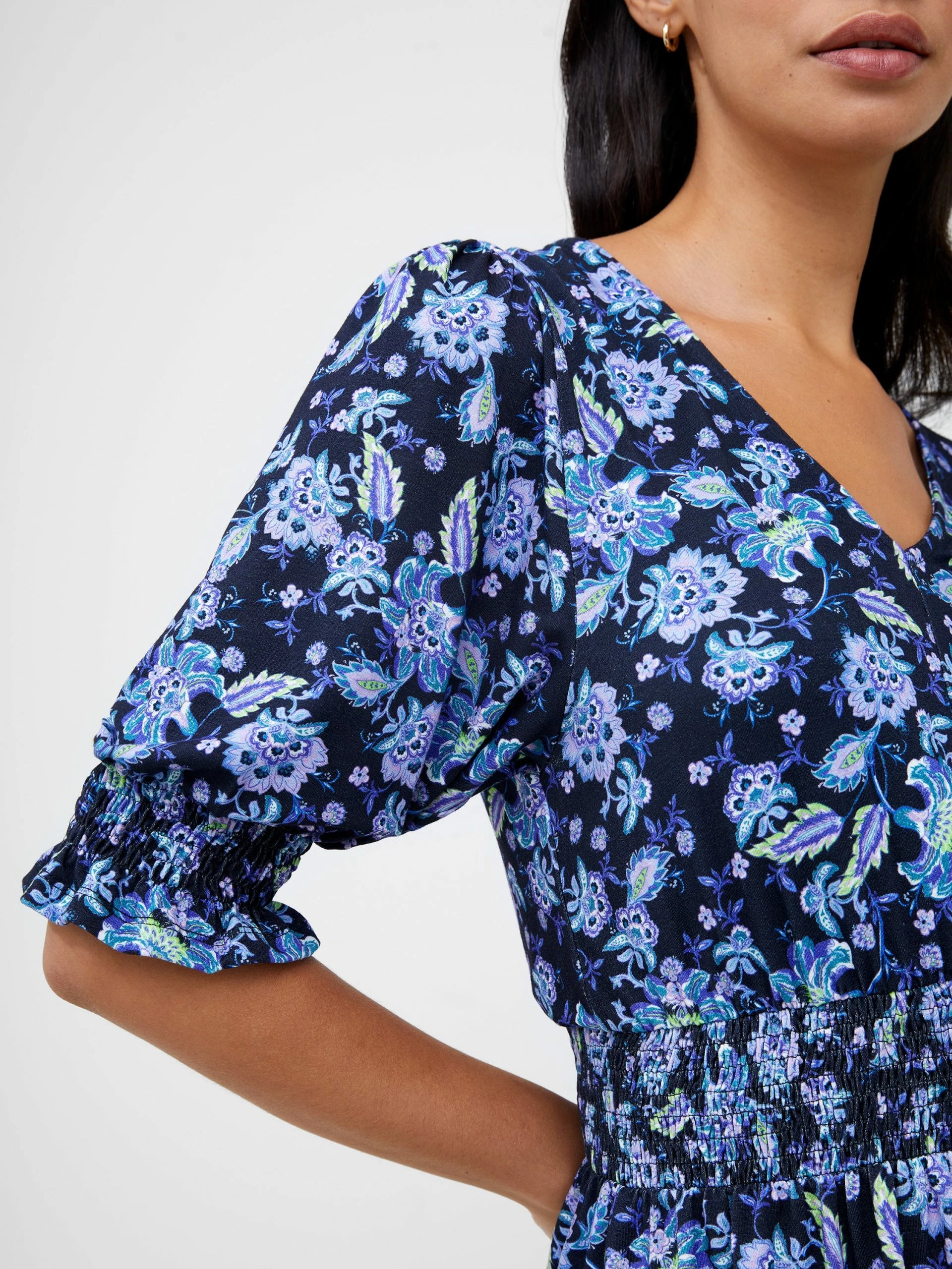 French Connection Meadow Jersey Gloria Mini Dress 4 French Connection Meadow Jersey Gloria Mini Dress - Image 2