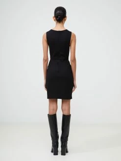 French Connection Sleeveless Pocket Shift Dress 12 French Connection Sleeveless Pocket Shift Dress -French Connection Shop 71VSL01 091copy