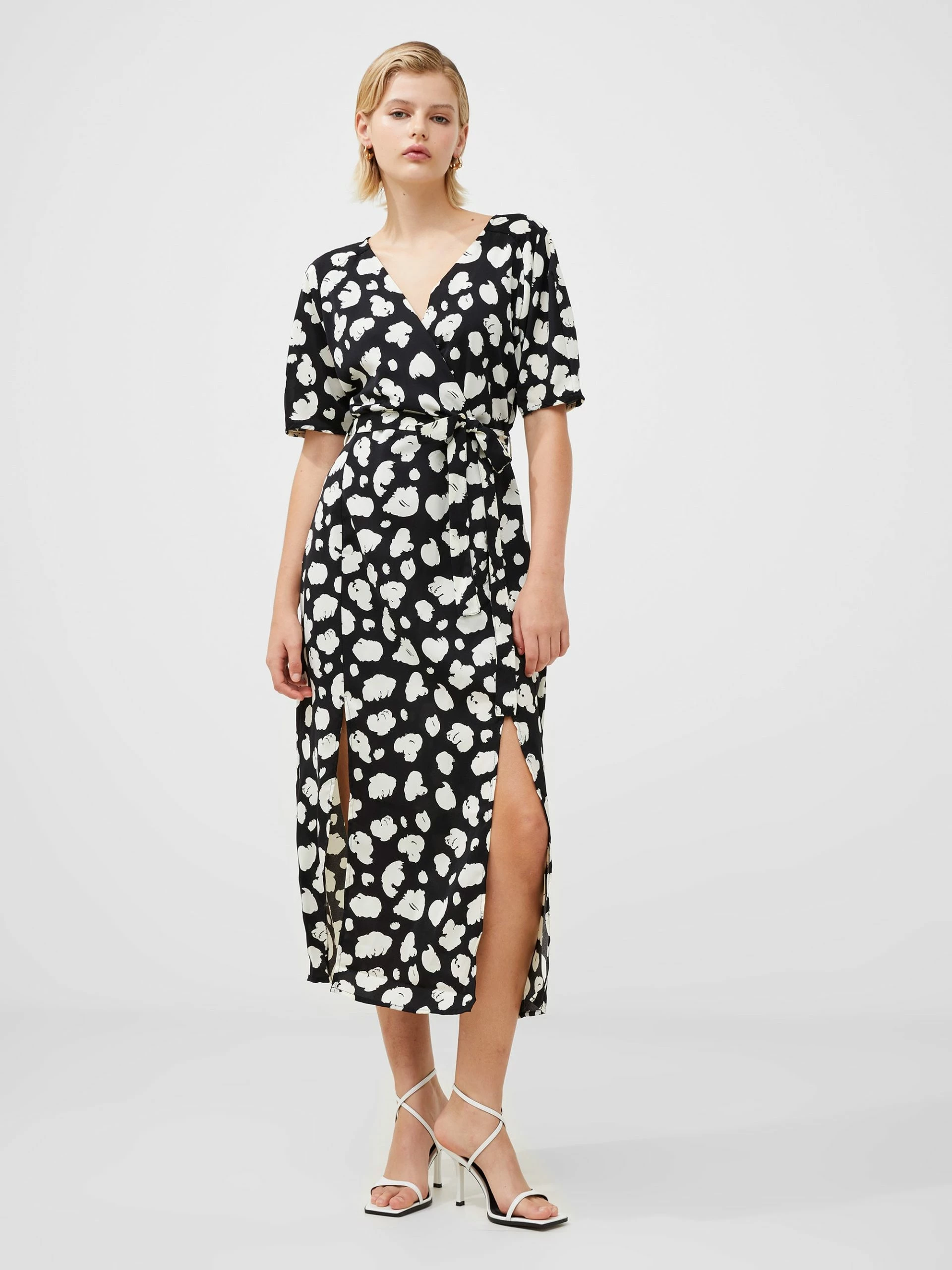 French Connection Aimee Wrap Midaxi Dress 4 French Connection Aimee Wrap Midaxi Dress - Image 2