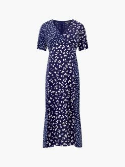 French Connection Bonita V-Neck Midi Dress -French Connection Shop 71VSO40copy2