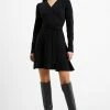 French Connection Babysoft Wrap Mini Dress -French Connection Shop 71VXE01 015copy