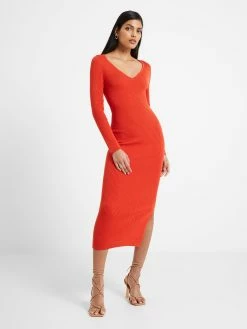 French Connection Mari Knit Midi Dress