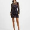 French Connection Emilia Embroidered Mini Dress 1 French Connection Emilia Embroidered Mini Dress -French Connection Shop LEAD 71VDP01 155copy2
