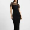 French Connection Saskia Ruched Midi Dress