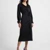 French Connection Harlow Recycled Satin Crossover Midi Dress -French Connection Shop LEAD 71VGB01 311copy2