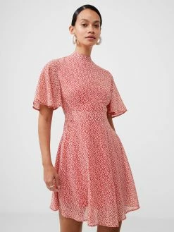 French Connection Floral Georgette Mini Dress