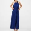 French Connection Halterneck Viscose Relaxed Dress 2 French Connection Halterneck Viscose Relaxed Dress -French Connection Shop LEAD 71VHO40 1485copy