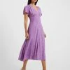 French Connection Bernice Eco Delphine V-Neck Midi Dress 1 French Connection Bernice Eco Delphine V-Neck Midi Dress -French Connection Shop Lead 71UEN50 173copy2