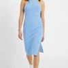 French Connection Racer Ribbed Dress -French Connection Shop Lead 71UTG41 2467copy2