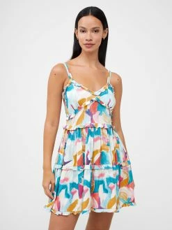 French Connection Frill Mini Sundress