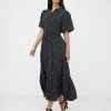 French Connection Dotty Puff Sleeve Shirt Dress -French Connection Shop Lead 71VIC01 276copy