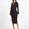 French Connection Paula Keyhole Midi Dress 2 French Connection Paula Keyhole Midi Dress -French Connection Shop Lead 71VNL03 1397 20copy