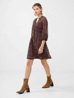 French Connection Maple Printed Georgette Dress